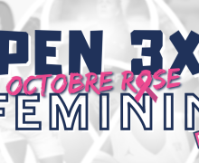 Troisième édition de l’OPEN 3X3 Octobre Rose (100% Féminin)