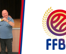 Gérard Lecaille (ASC HOYMILLE) reçoit la médaille d’OR de la FFBB