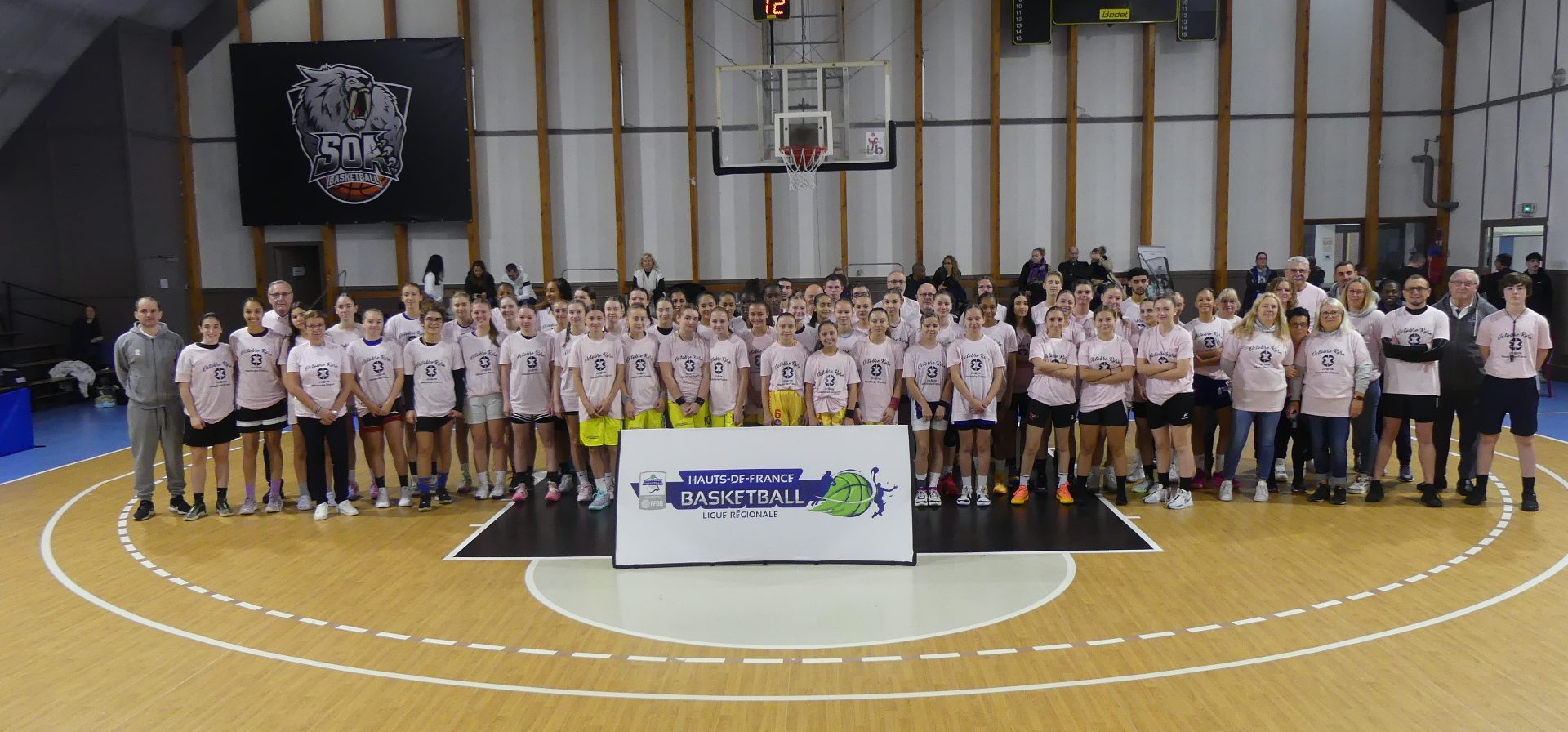 Succès de la quatrième édition de l’OPEN 3×3 Octobre Rose à Armentières