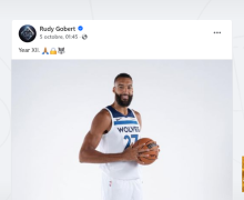 12ème saison NBA pour Rudy Gobert, passé par le PEBB d’Amiens !